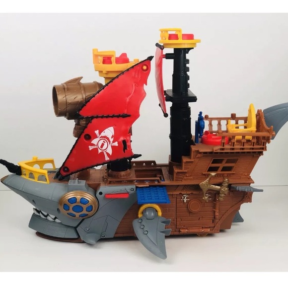 Mattel Other - Shark Bite Pirate Ship 2015 Mattel DHH61 Imaginext
